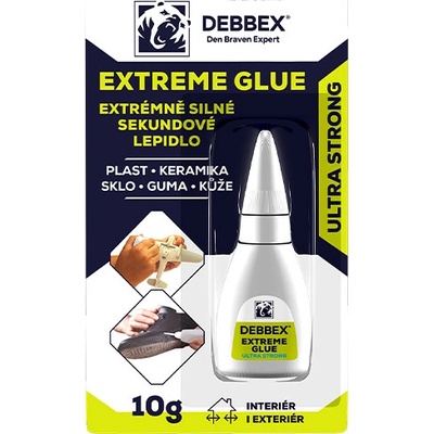 Debbex EXTREME GLUE 20 g transparentní