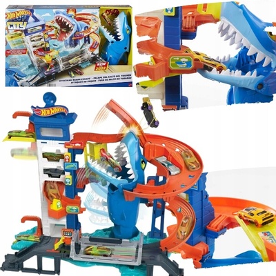 Mattel Hot Wheels City Městský Přístav - Útok Žraloka