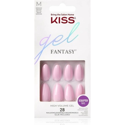 KISS Gel Fantasy High Volume Gel umelé nechty No Regrets 28 ks