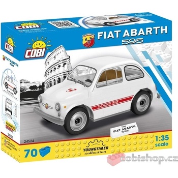 Cobi 24524 Youngtimer Automobil FIAT 595 ABARTH