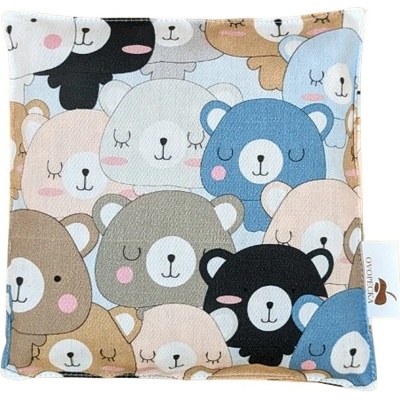 Ovopecka nahřívací polštářek s hroznovými peckami Hajánek 15x15cm