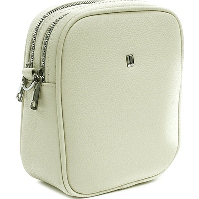 Svetlo béžová trendy crossbody dámska kabelka Madie