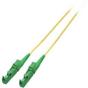 Conneu E2000-APC-E2000-APC симплексна пач корда, сингълмод OS2, 3 мм. , жълта, Conneu (12 м) (CNFJ-E2AE2AOS2SYE3mm-12)