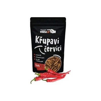 Wormup červíky s príchuťou chilli 20 g