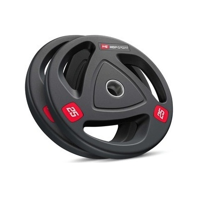 Hop-Sport Sada olympijských závaží pogumovaných 2x25kg 50mm