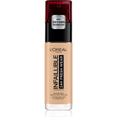L’Oréal Paris Infaillible 32H Fresh Wear dlouhotrvající tekutý make-up 120 warm dore 30 ml