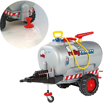 Rolly Toys Rolly tanker s pumpou a stříkačkou 1osý stříbrný
