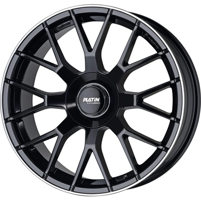 PLATIN P108 8x19 5x112 ET38 black polished