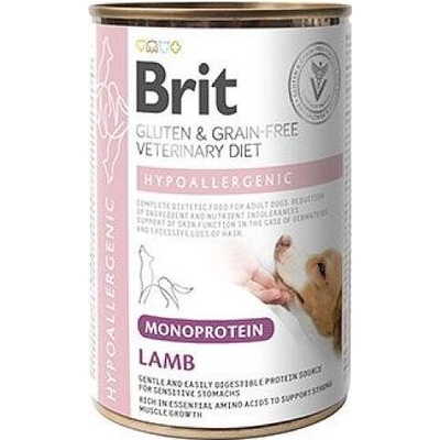 Brit Veterinary Diets GF Mono Protein Hypoallergenic Lamb 400 g