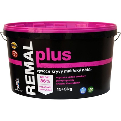 REMAL Plus 15+3 kg bílý