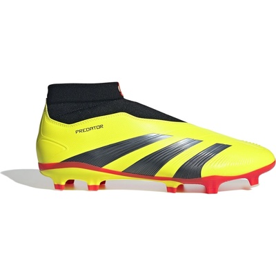 Adidas Футболни бутонки Adidas Predator 24 League Laceless Firm Ground Football Boots - Yellow/Blk/Red