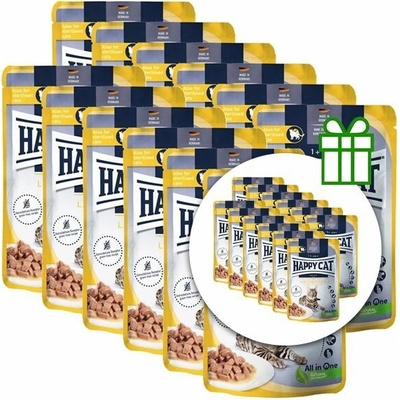 Happy Cat Culinary Land Geflügel / hydina 85 g, 12+12