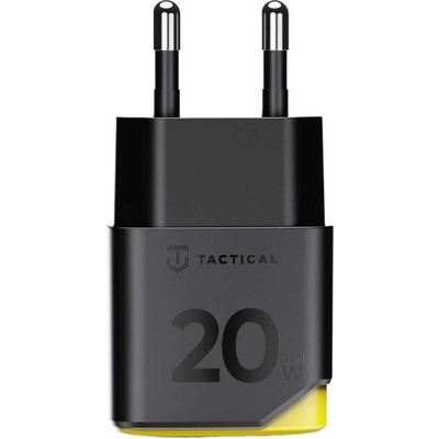 Tactical Захранване за ел. мрежа с USB-C изход и технология за бързо зареждане - Tactical Minimi GaN 20W Wall Charger (черен) (57983128780)