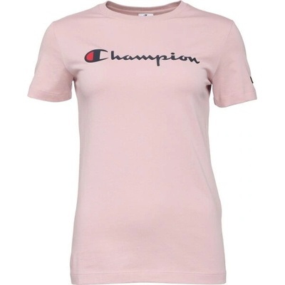 Champion Crewneck T Shirt S Ružová