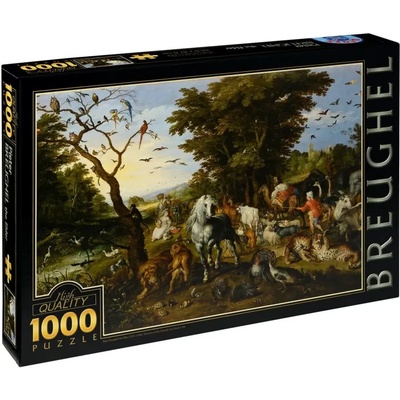 D-Toys - Puzzle Brueghel: The Entry of the Animals Into Noah's Ark - 1 000 piese