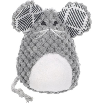 Flamingo plyš Mazzo myš šedá 11 cm