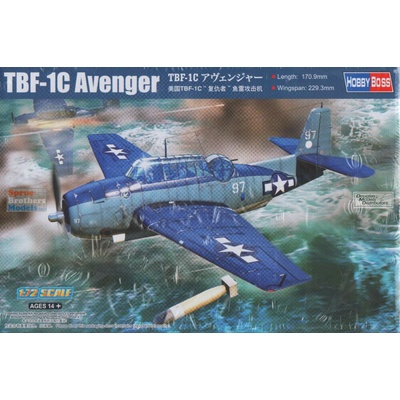 Hobby Boss 87275 Grumman TBF-1C Avenger 1:72