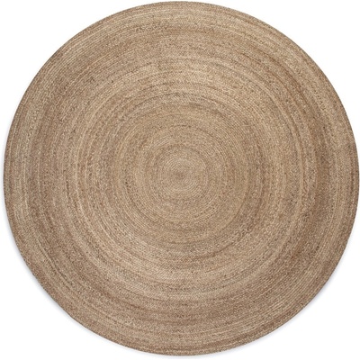 Hanse Home Сиво-бежов двустранен ютен кръгъл килим ø 200 cm Braided - Hanse Home (106006-200)