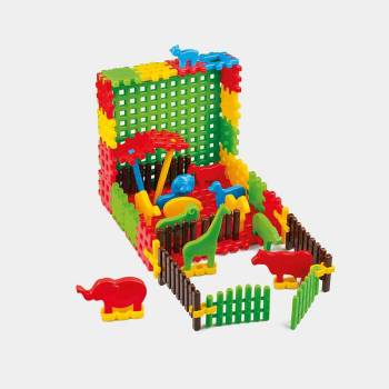 Marioinex Вафлен конструктор " Моят зоопарк" от 50 части (901 083)