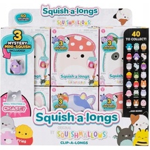 Squishmallows Squish-a-longs Balenie 3 cukríkov s klipom