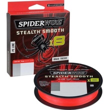 SPIDERWIRE - Splietaná šnúra Stealth Smooth 8 Červená 300 m 0,11 mm 10,3 kg