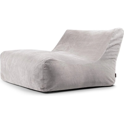 SLOWDOWN Светлосив пуф от рипсено кадифе Sofa Lounge - SLOWDOWN (SF120D WA WG)