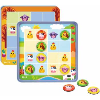 Tooky Toy Дървен ферма Судоку tl631