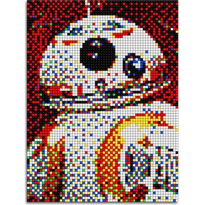 Quercetti Pixel Art 4 Star Wars BB-8 0844 – Zboží Mobilmania