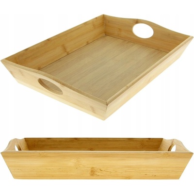 HIT Servírovacia tácka z bambusového dreva 41x30x7 5cm