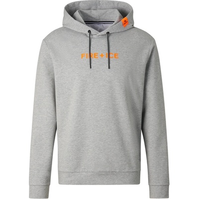 Bogner Мъжки суичър Bogner Fire+Ice Cadell Hoodie - Light Skygrey / Orange (017-3728-0311)