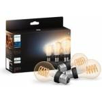 Philips White Ambience E27 Standard Filament, 7W, dimmable, warm to cool white light, compatible with Amazon Alexa (Echo, Echo Dot), pack of 3 - 929002477504