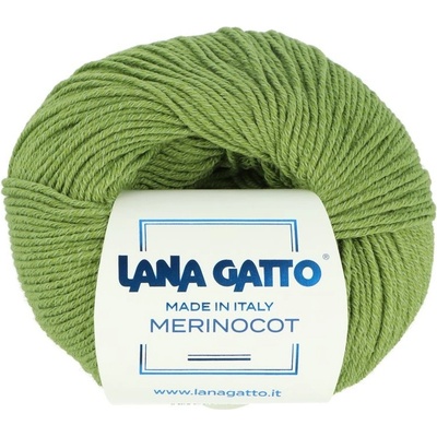 Lana Gatto Merinocot 14529 svetlá zelená
