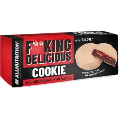 AllNutrition F**King Delicious Cookie | Protein Cookie [128 грама] Фъстъчено масло с ягода