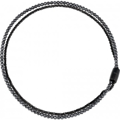 Breil Dvojitý náhrdelník s hematitom magnetica system TJ2939