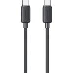 USAMS Кабел за данни USAMS KY Type-C - Type-C, 100 см, ЧЕРЕН SJ691USB01 (SJ691USB01)