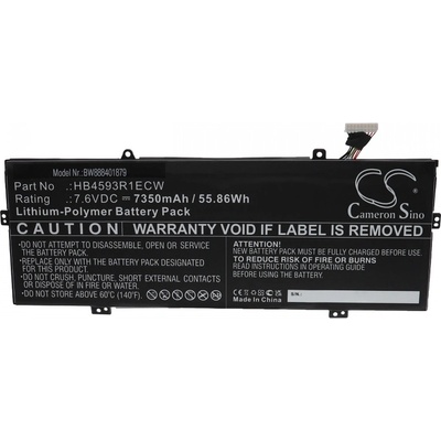 VHBW Батерия за Huawei Matebook 14 / KLV-W29, 7350 mAh (888401879)