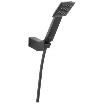 FERRO ДУШ ОКАЧВАНЕ sinus black u170bl С АКСЕСОАРИ КВАДРАТ ЧЕРЕН (u170bl)