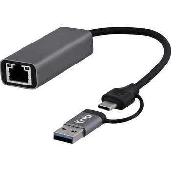 T'nB USB Хъб TNB, USB Type-A/USB Type-C към RJ45, 2.5 Gbps (2113120013)