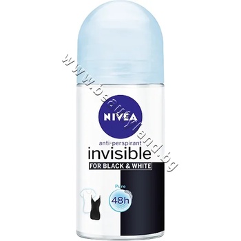 Nivea Рол-он Nivea Invisible For Black & White Pure, p/n NI-82234 - Дамски рол-он дезодорант против изпотяване (NI-82234)