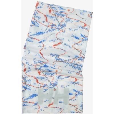 Helly Hansen HH Neck white slope map aop