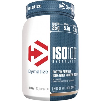 Dymatize ISO 100 Hydrolyzed [932 грама] Шоколад с кокос