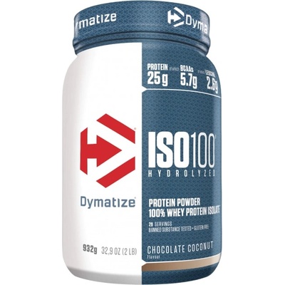 Dymatize ISO 100 Hydrolyzed [932 грама] Шоколад с кокос