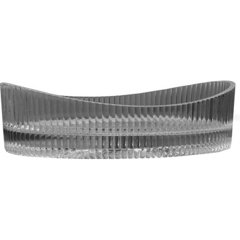 Mexen Kivo стъклена умивалник за плот 50 x 37 см, черен - 24215070 (24215070)