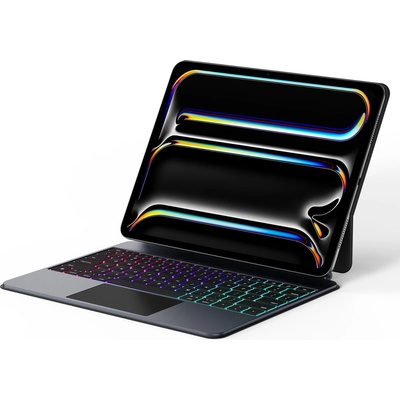 Dux Ducis Калъф с клавиатура Dux Ducis (серия MK) за iPad Pro 13"" (2024) - черен (6971824156140)
