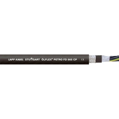 Lapp 23337/50 kabel pro energetické řetězy PETRO FD 865 CP 7 G 1.5 mm² černá 50 m