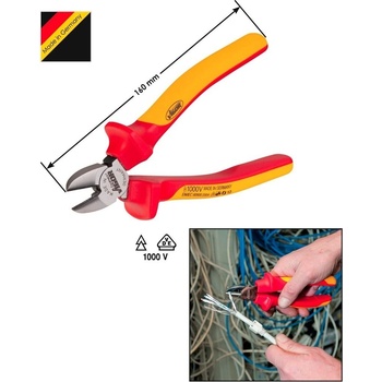 Vigor V2629 Bočné štiepacie kliešte pre elektrikárov