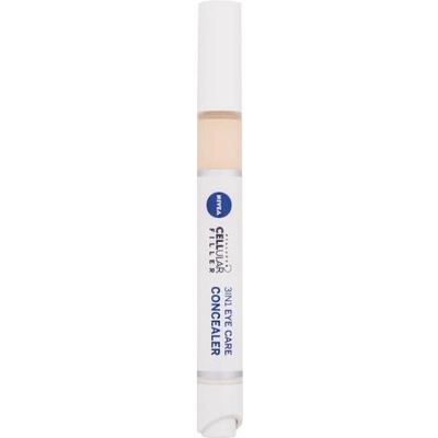 Nivea Hyaluron Cellular Filler 3in1 Eye Care Cushion тониращ околоочен крем в гъба 4 ml за жени