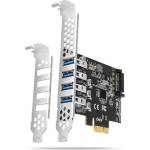 AXAGON PCEU-43RS, 4ext xUSB3 порт (PCEU-43RS)