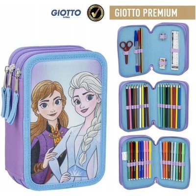 Cerda Frozen třípatrový s výbavou modrofialový