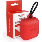 SAFEJAWZ Premium mouthguard case червено, черно (0148)